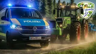 Herr M&uuml;ller stoppt den FENDT! Polizei-Kontrolle beim Lohnauftrag 🚓🚜 True Farming 2 #674