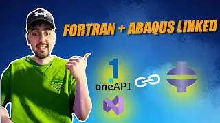 Правильный способ связать Abaqus 2024, Fortran и Visual Studio для подпрограммы