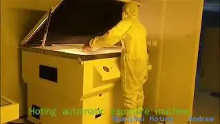 Automatic screen exposure machine, auto screen expose system