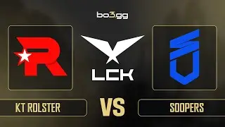 KT Rolster vs SOOPers ON LCK Cup 2026 - FULL MATCH REPLAY