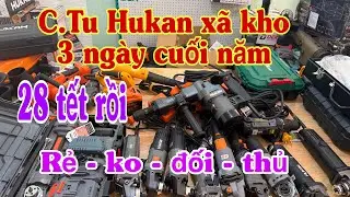 CTY HUKAN XÃ LỖ 3 NGÀY CUỐI NĂM BÁN BỎ RẺ KHÔNG ĐỐI THỦ 