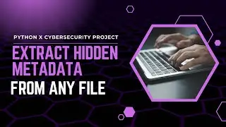 Python File Metadata Analyzer &mdash; GUI Forensics Tool