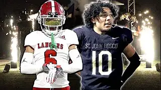 #4 In the Nation St. John Bosco vs Orange Lutheran 🔥 Louisville QB Pierce Clarkson commit WENT CRAZY