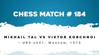 Mikhail Tal vs Viktor Korchnoi &bull; URS-ch41. Moscow, 1973