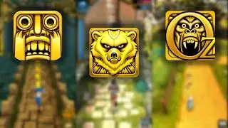 Temple Run Vs Spirit Run Vs Temple Run Oz - Endless Run Gameplay