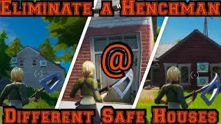 Eliminate a Henchman at Different Safe Houses&nbsp;(3) Storm the agency Challenges