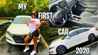 МОЙ ПЕРВЫЙ НОВЫЙ АВТОМОБИЛЬ В 20 ЛЕТ! | HONDA ACCORD SPORT 2020