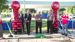 Fire Station No. 9 Groundbreaking and Bee Ridge Fuel Site Ribbon Cutting