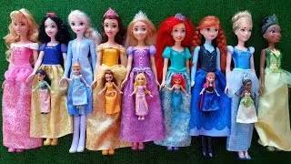 Satisfying with Unboxing & Review Disney Princess Frozen ELSA & Jasmine Toys! ASMR Relaxing