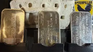 Последние 4 серебряных слитка USSC из моей коллекции