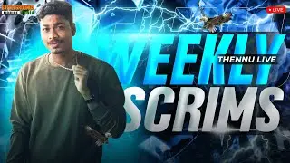 🛑 WEEK 29 THENNU SCRIMS | CLASSIC GAMEPLAY WITH SOME SPICY🌶️ 🛑 | #thennu #bgmi #roommatch