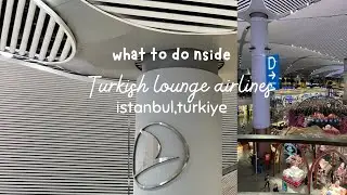 Turkish Airlines lounge in Istanbul, Turkiye. 