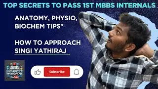 How to pass 1st internals of your 1st year MBBS #1styearmbbs #medicalcollege #mbbs #informativenav