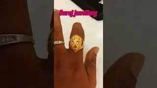 latest gold lion finger ring design for men 1 #new_suraj_jewellery #gold #trending #ytshorts #short