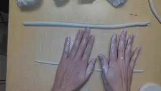Coil Building With Air Dry Clay - Pt 1