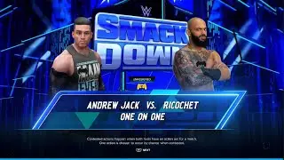 AWA knockdown live: Andrew Jack vs Ricochet