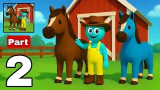 Horse Life: Gameplay walkthrough Part 2 - Best Zoo Horse Ever ( Handcam gameplay )