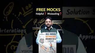 Should You Attempt Coaching FREE OPEN UPSC Prelims Mocks? 🤔#prelims2026