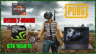 PUBG : Ryzen 7 4800h + GTX 1650 Ti : Ultra, Low Settings