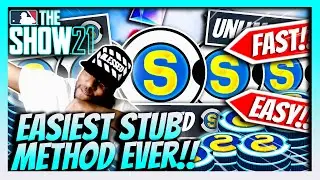 *NEW* UNLIMITED stub method mlb the show 21! Make 1000s of stubs asap