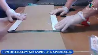 EBAY Vinyl album SELLERS. HOW TO Properly, SECURELY PACK & mail A VINYL LP ALBUM using an LP MAILER