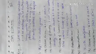 Maths-3(KAS403) Definition of Ring Subring Integral domain and Field