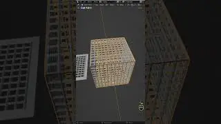 Using Wireframe to Create Interesting Shapes in Blender #blenderrender3d #blender3d #tutorial