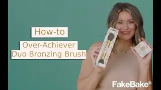 How-To Fake Bake&reg; - Over-Achiever&trade; Duo Bronzing Brush