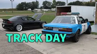 LS Swapped RX8 Drift Day! - Slide Society Event At Jefferson Speedway!