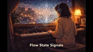 852Hz Intuition Boost &ndash; Lofi Piano for Awareness, Focus & Inner Balance | Flow State Signals