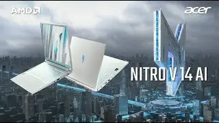 2025 Acer Nitro V 14 AI | White & AI-Driven Gaming | Acer