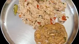 Tasty tomato rice 1/ சுவையான தக்காளி சாதம் 1