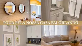 TOUR PELA NOSSA CASA EM ORLANDO | Todo os detalhes da casa de férias em Orlando!