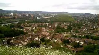 Balade sur le terril des Piges à Dampremy