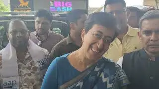DELHI'S EX CM ATISHI MARLENA ARRIVE IN GOA FOR AAP EVENT