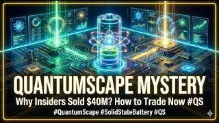 [FullVer] QuantumScape Corp Mystery: Why Did Insiders Sell $40M? How to Trade Now #QS