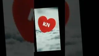 K❤N love name WhatsApp status video💙🕊 #name #viralvideos #nameart #whatsappstatus #love