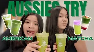 AUSSIES TRY AMERICAN MATCHAS FOR THE FIRST TIME