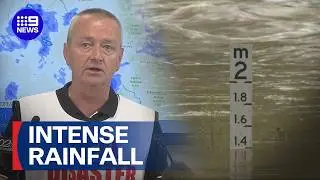 Big wet begins in Queensland, sparking flash flooding alerts | 9 News Australia