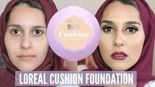 CUSHION FOUNDATION | FIRST IMPRESSIONS ON THE LOREAL NUDE MAGIQUE!