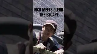 The Walking Dead | Rick And Glenn | First Scenes | #thewalkingdead #shorts #youtube #like #subscribe