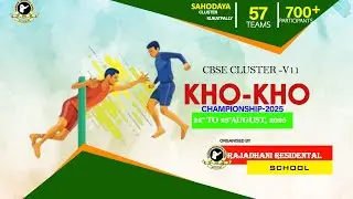 RAJADHANI RESIDENTAL SCHOOL  KHO - KHO  CHAMPIONSHIP - 2025