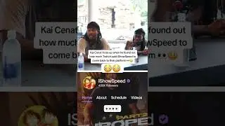 Кай Дженат замер, когда узнал, сколько Twitch заплатил IShowSpeed ​​за возвращение