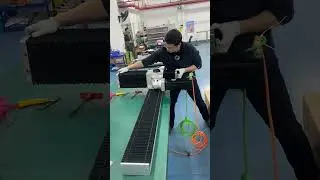 Cross combined heavy duty dustless rack and pinion linear motion guide actuators cartesian robot