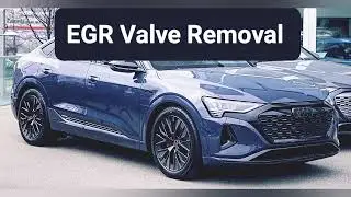 Audi Q8 3.0TDI How to Replace EGR Valve 2018 - 