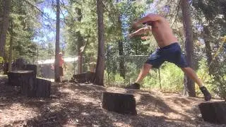 Stump Jump practice @ the Holistic Playground w/ Matt Marchant & Jeff Brion