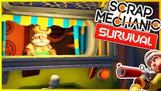 Look Who I Found! Finding SECRETS! - Scrap Mechanic SURVIVAL MODE Gameplay #3