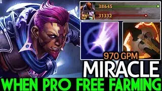 MIRACLE [Anti Mage] When Pro Free Farming Outplayed Alchemist 7.25 Dota 2