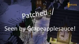 [Hypixel] How to escape the map Mountain in Murder Mystery! {PATCHED!}