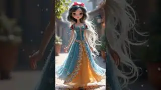 Elsa Reimagined as Snow White 👸❄️ | AI Edit#ElsaQueen #SnowWhiteTwist #DisneyFusion